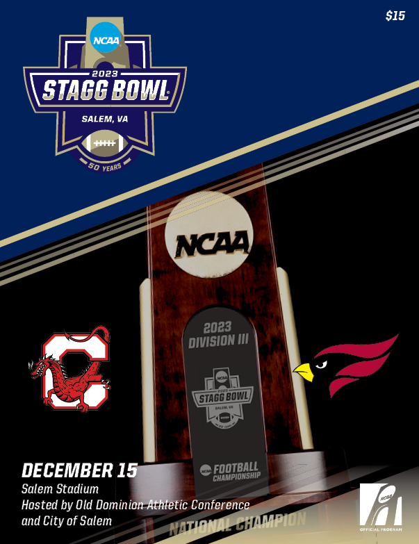 2023 NCAA Division III Football Championship Stagg Bowl Program LEARFIELD Publications Store