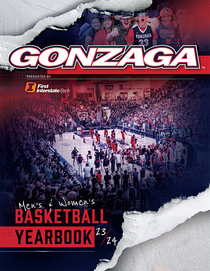 2023 24 Gonzaga Mens And Womens Basketball Official Yearbook Learfield Publications Store 0143