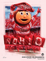 2025 Ohio State vs. Minnesota Souvenir Program