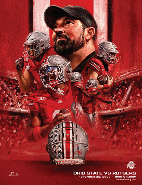 2025 Ohio State vs. Rutgers Souvenir Program