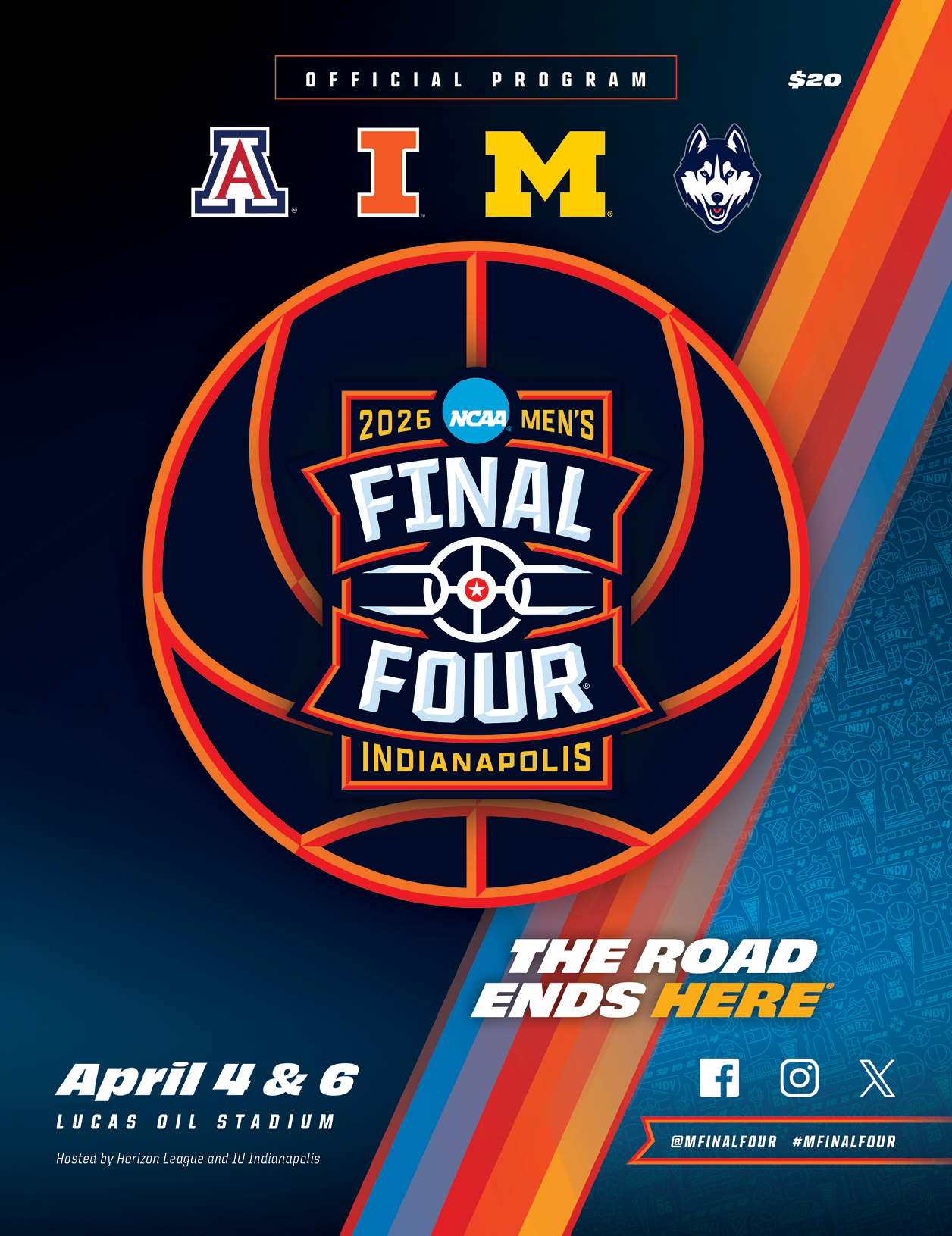 Four Program Website 2026 NCAA Men's Final Four Program – LEARFIELD Publications Store