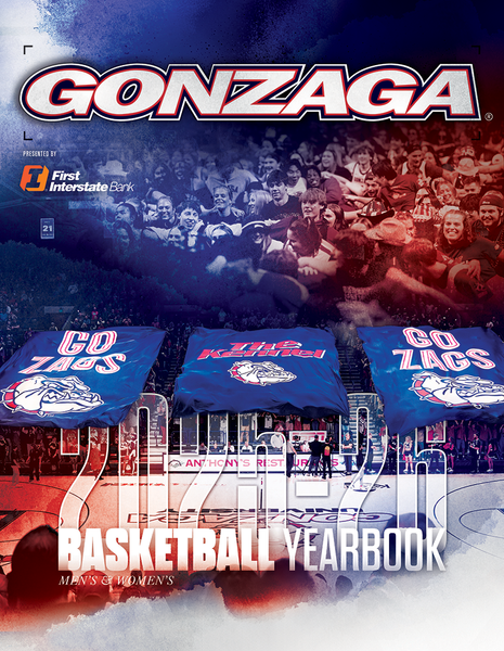 2025-26 Gonzaga Men's and Women's Basketball Official Yearbook