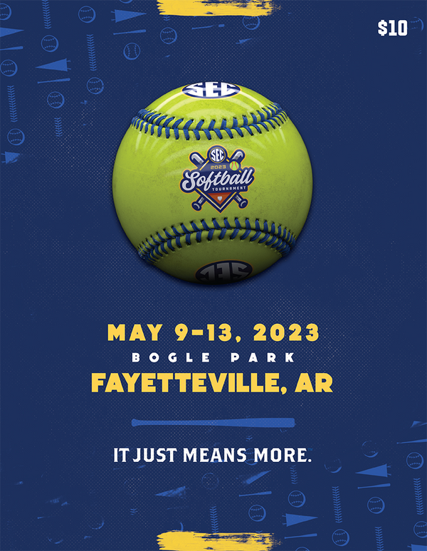 2023 SEC Softball Tournament Program – LEARFIELD Publications Store