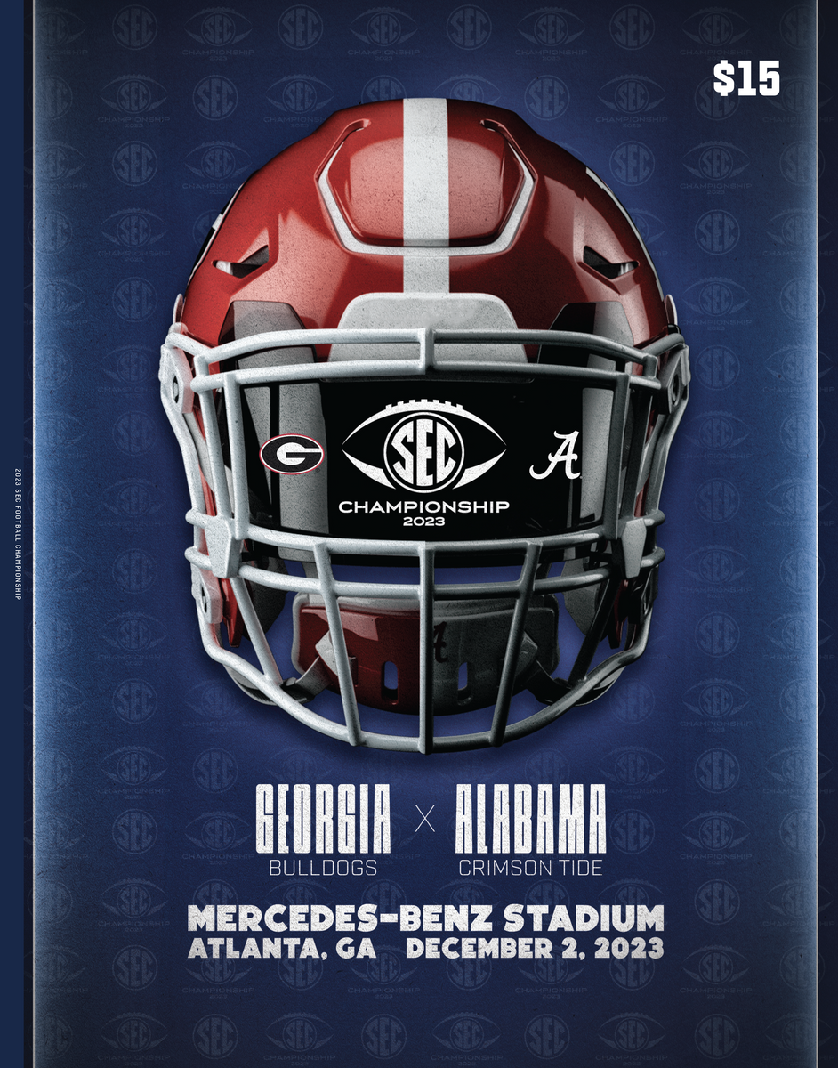 2023 SEC Football Championship Game Program LEARFIELD Publications Store