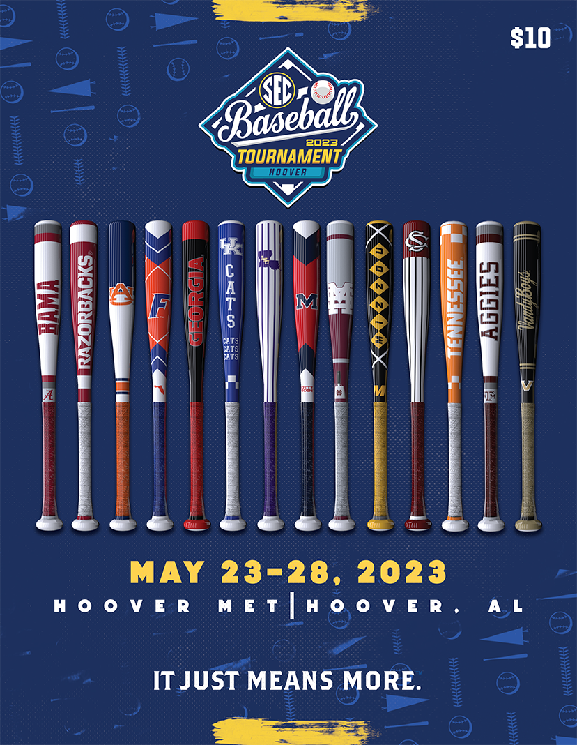 2023 SEC Baseball Tournament Program LEARFIELD Publications Store 2023-sec-baseball-tournament-program-learfield-publications-store