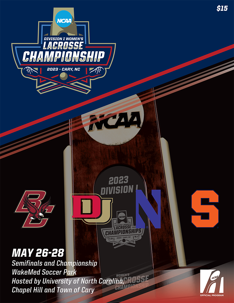 2023 NCAA Division I Women's Lacrosse Championship Program – LEARFIELD ...