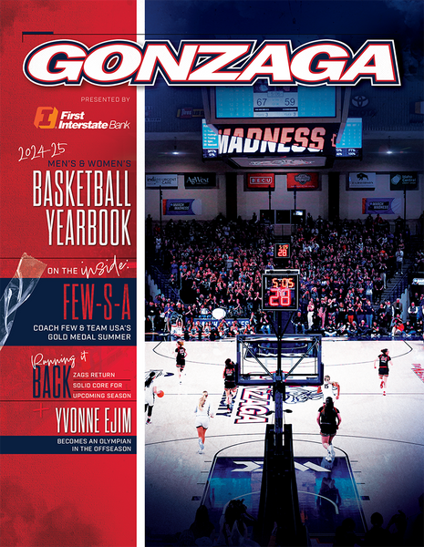 2024-25 Gonzaga Men's and Women's Basketball Official Yearbook