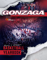 2023-24 Gonzaga Men's and Women's Basketball Official Yearbook