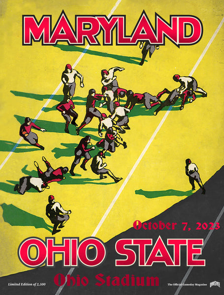 2023 Ohio State vs. Maryland Souvenir Program