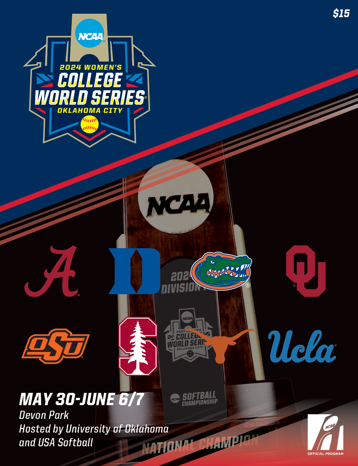 Ncaa Program 2024 NCAA Women's College World Series Program – LEARFIELD Publications ...