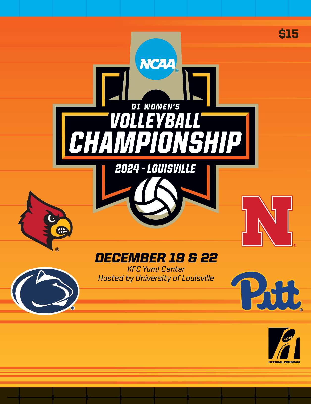 Ncaa Program 2024 NCAA Division I Women's Volleyball Championship Program ...