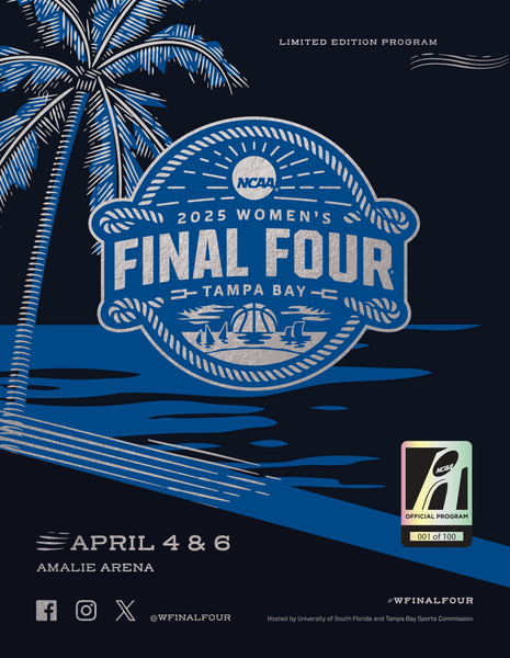 Limited Edition 2025 NCAA Women's Final Four Program