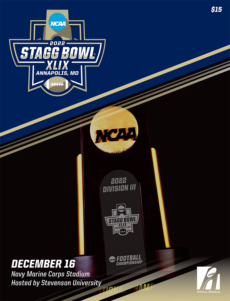 2022 NCAA Division III Football Championship Stagg Bowl Program LEARFIELD Publications Store